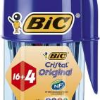 Pack de 20 bol&iacute;grafos BIC diferentes colores. C&oacute;mpralo por 6,99 euros