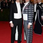 Los actores, en la gala del MET 2014 dedicada al diseñador Charles James.