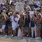 Manifestaci&oacute;n 'antimascarillas' en Madrid