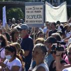 Manifestaci&oacute;n 'antimascarillas' en Madrid