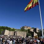 Manifestaci&oacute;n 'antimascarillas' en Madrid