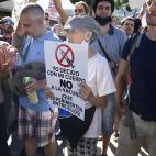 Manifestaci&oacute;n 'antimascarillas' en Madrid