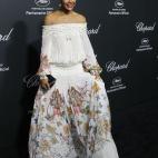Durante una fiesta que celebró la firma de joyas Chopard en el 67º Festival de Cine de Cannes.