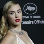 Durante una fiesta que celebró la firma de joyas Chopard en el 67º Festival de Cine de Cannes.