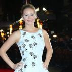 En el estreno mundial de 'Los Juegos del Hambre, Sinsajo, parte 1' en Londres, el 10 de noviembre de 2014.