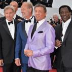 Dolph Lundgren, Harisson Ford, Kelsey Grammer, Slvester Stalloney Wesley Snipes son protagonistas de Los mercenarios 3.