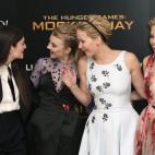 En el estreno mundial de 'Los Juegos del Hambre, Sinsajo, parte 1' en Londres, el 10 de noviembre de 2014.