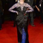 En el estreno mundial de 'Los Juegos del Hambre, Sinsajo, parte 1' en Londres, el 10 de noviembre de 2014.