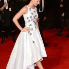 En el estreno mundial de 'Los Juegos del Hambre, Sinsajo, parte 1' en Londres, el 10 de noviembre de 2014.