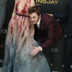 En el estreno mundial de 'Los Juegos del Hambre, Sinsajo, parte 1' en Londres, el 10 de noviembre de 2014.