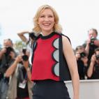 La actriz, una de las protagonistas de 'Cómo Entrenar a tu Dragón 2', durante la presentación de la película en el 67ª Festival de Cine de Cannes.