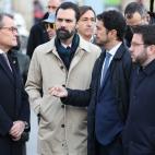 En medio del caos del conflicto catalán lo único claro es que Roger Torrent irá como un pincel