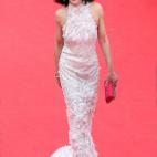 Vestida de Chanel en la presentación de Gracia de Mónaco.