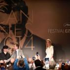 Durante la presentación de 'Grace de Mónaco' en el 67º Festival de Cine de Cannes.