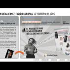 Otra ideaca del Consejo de la Juventud puesta en marcha por el grupo de comunicación Shackleton. Preocupados por la alta abstención en nuestro país entre los jóvenes en los asuntos europeos y de cara al referéndum de la Constitución Europe...