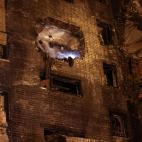 Seis muertos y seis desaparecidos por la colisi&oacute;n de un caza contra un edificio en el suroeste de Rusia