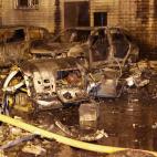 Seis muertos y seis desaparecidos por la colisi&oacute;n de un caza contra un edificio en el suroeste de Rusia