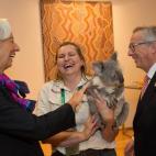 Christine Lagarde y Jean-Claude Juncker,