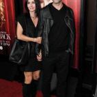 Junto a Johnny McDaid en el estreno de 'The Comeback'