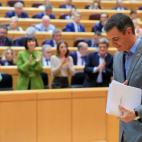 Debate en el Senado entre Sánchez y Feijóo.