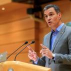 Debate en el Senado entre Sánchez y Feijóo.