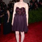 La actriz, en la gala del Met sobre 'punk', el 6 de mayo de 2013.