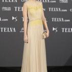 La actriz, en los premios Telva, en noviembre de 2012.