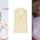 Aunque parezcan frescos, novedosos y divertidos, Cayetana de Alba ya se atrevió a llevarlos en los 80 en una blusa semitransparente. Hoy los lunares de colores son habituales en colecciones como las de Dolce&Gabbana, Clemens Ribeiro (la blusa d...