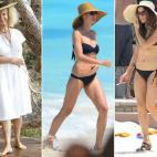 Era exclusivo de grandes divas y nada sencillo de ver en las playas españolas. Un gran sombrero de paja acompañó en ocasiones a la duquesa de Alba, que supo llevarlo con sencillez. Hoy solo algunas, como Heidi Klum o Kate Beckinsale, se atrev...