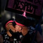 Los y las participantes en la marcha del Orgullo 2021 en Madrid