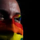 Los y las participantes en la marcha del Orgullo 2021 en Madrid