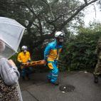 Las fuertes lluvias han provocado que el terreno cediera y se produjera el deslave este s&aacute;bado, 3 de julio, en la ciudad japonesa de Atami, a las afueras de Tokio.