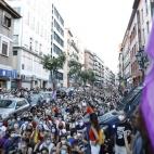 Miles de personas colapsaron el centro madrileño