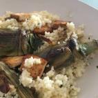 La receta se completa con alcachofas y aceite de oliva. Sigue estos dos pasos y ya estará lista para comer.