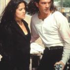 En la película 'Desperado' junto a Antonio Banderas