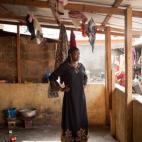 Kanta, Conakry "Kanta es de una familia wahhabi. A pesar de la incomodidad y del terrible estigma que sufre, quiere hablar de su experiencia".