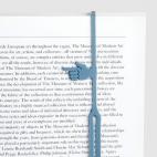 A ver... Sí, lo dejé justamente en esa línea. ¡Gracias marcapáginas! (Vía MoMA.)