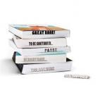 Tan divertido como cuando escribías en los lomos de los libros de texto del colegio, pero sin costes extras por los daños causados .(Vía TrendHunter.)