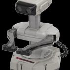 R.O.B. (Robotic Operating Buddy) apareció en Estados Unidos en 1985. Era un accesorio para el NES que movía sus brazos para interaccionar con el videojuego. Lamentablemente, sólo era útil para jugar Gyromite y Stack-up.