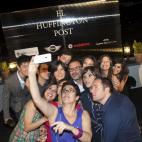 Intentado hacer un 'selfie'.