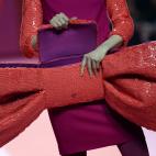 Un bolso en la Mercedes-Benz Fashion Week Madrid oto&ntilde;o/invierno 2016 celebrada en septiembre de 2015.