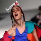 En la primera Semana de la Moda de Georgia, en Tbilisi, en marzo de 2010.