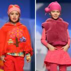 Piezas de la colecci&oacute;n infantil para oto&ntilde;o/invierno 2009 presentadas en la feria Pitti de Florencia.