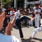 En un evento antiglobalización celebrado en enero de 2003 en esta ciudad del sur de Brasil.