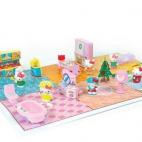 La gatita reina del rosa también triunfa por Navidad. En sus 24 casillas se encuentran seis figuras y 18 regalitos para montar una Kitty-casa. Puedes encontrarlo en Amazon por 22,99€