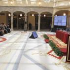 El primer discurso del rey tras su abdicación ha sido con motivo de una entrega de premios empresariales en el Palacio de El Pardo. Enrique IV, en la primera mitad del siglo XV hizo construir en esta zona un pequeño castillo, que Carlos I reed...