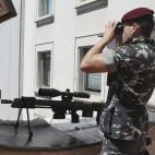 Una de las piezas claves en el dispositivo de seguridad son los GEO, que contarán con "120 operativos" situados en "edificios sensibles de francotiradores".