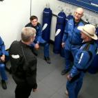 Momentos previos a la 'misi&oacute;n espacial'