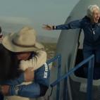 Euforia al tomar tierra despu&eacute;s del paseo espacial