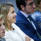 La presidenta de Castilla-La Mancha y secretaria general del PP, María Dolores de Cospedal.